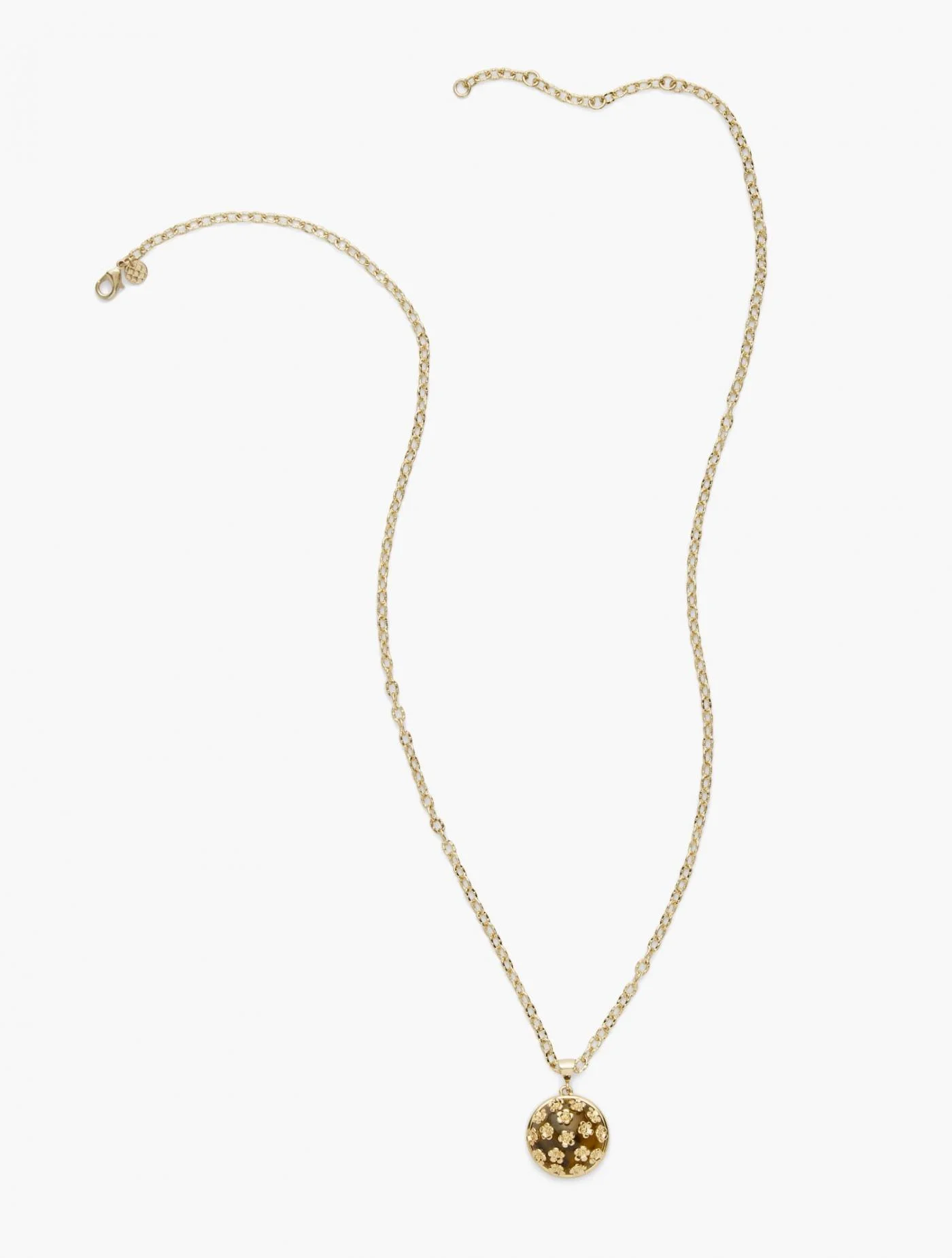 Jewelry | Ditsy Floral Pendant Necklace TORT/12K GLD &#8211; Talbots Womens