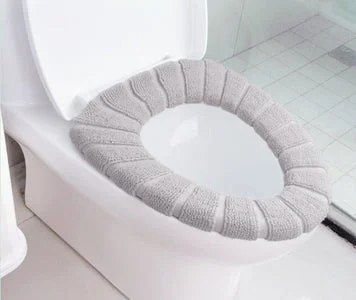 Winter Comfortable Soft Toilet Seat Mat Cover Pad Cushion Plush