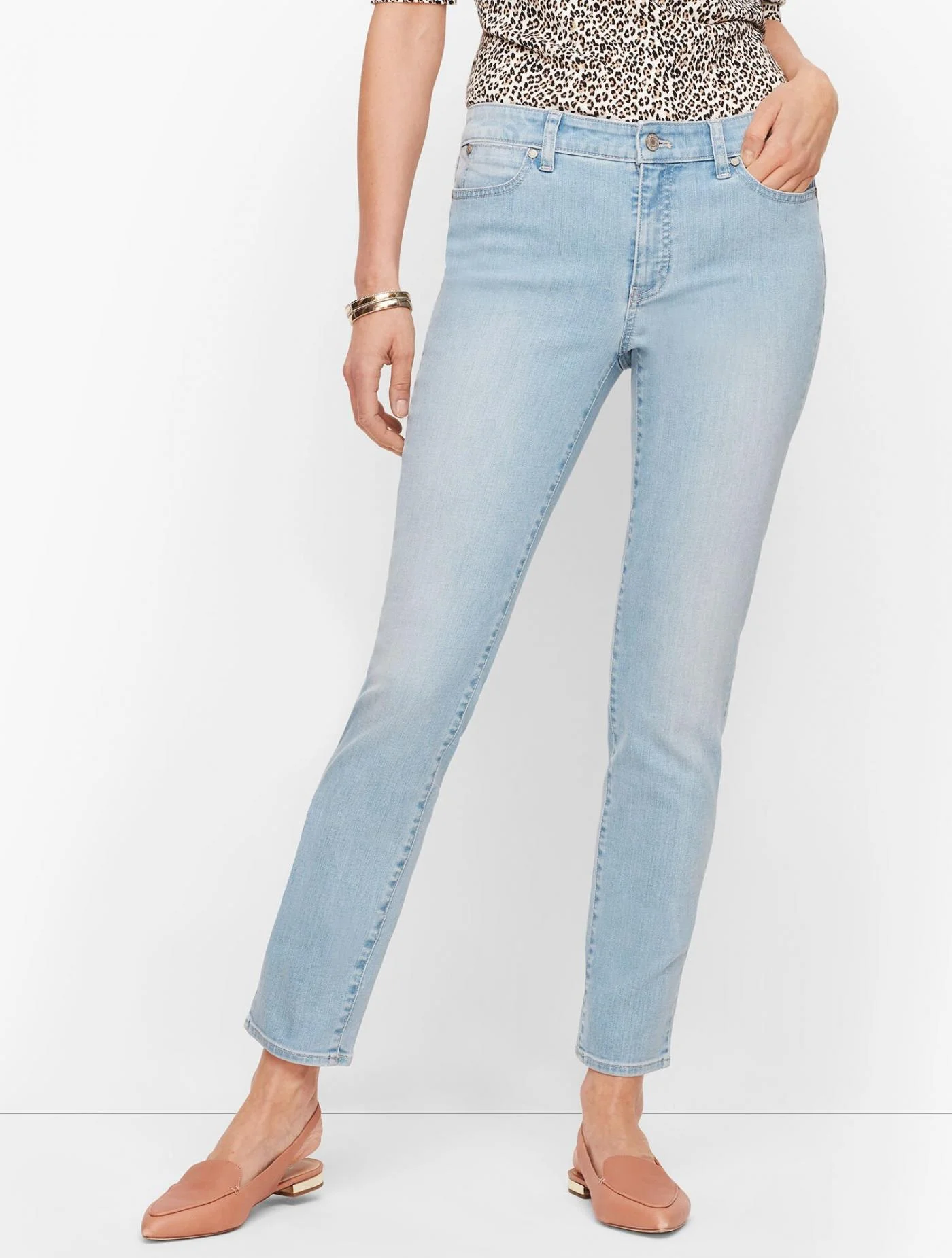 Jeans | Slim Ankle Jeans &#8211; Skillman Wash SKILLMAN WASH &#8211; Talbots Womens