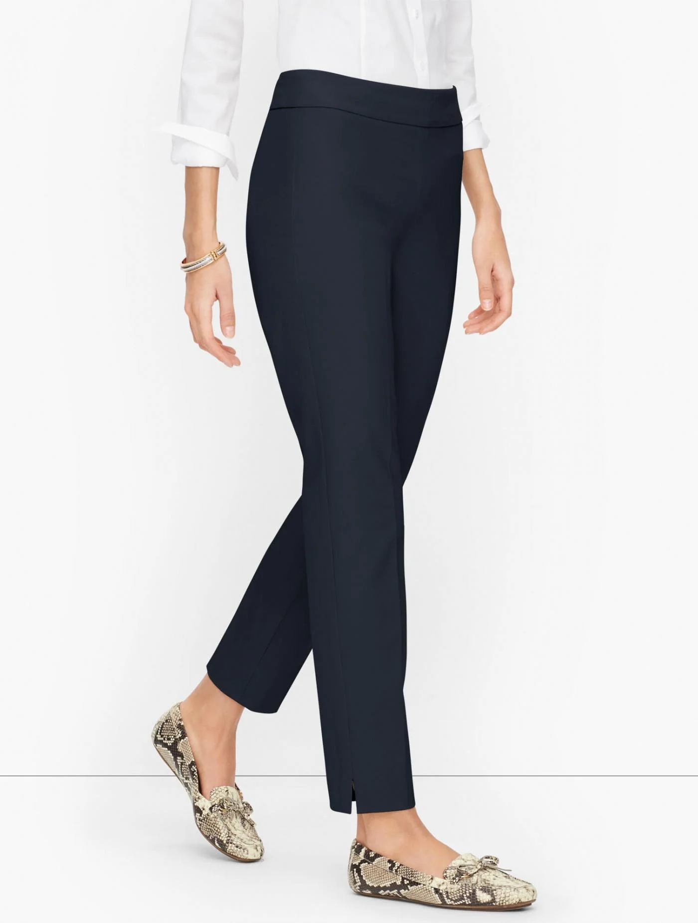 Pants | Talbots Chatham Ankle Pants &#8211; Curvy Fit INDIGO BLUE &#8211; Talbots Womens