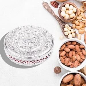 2862 Round Candy Box, Dry Fruit Box For Kitchen Storage Home Decor