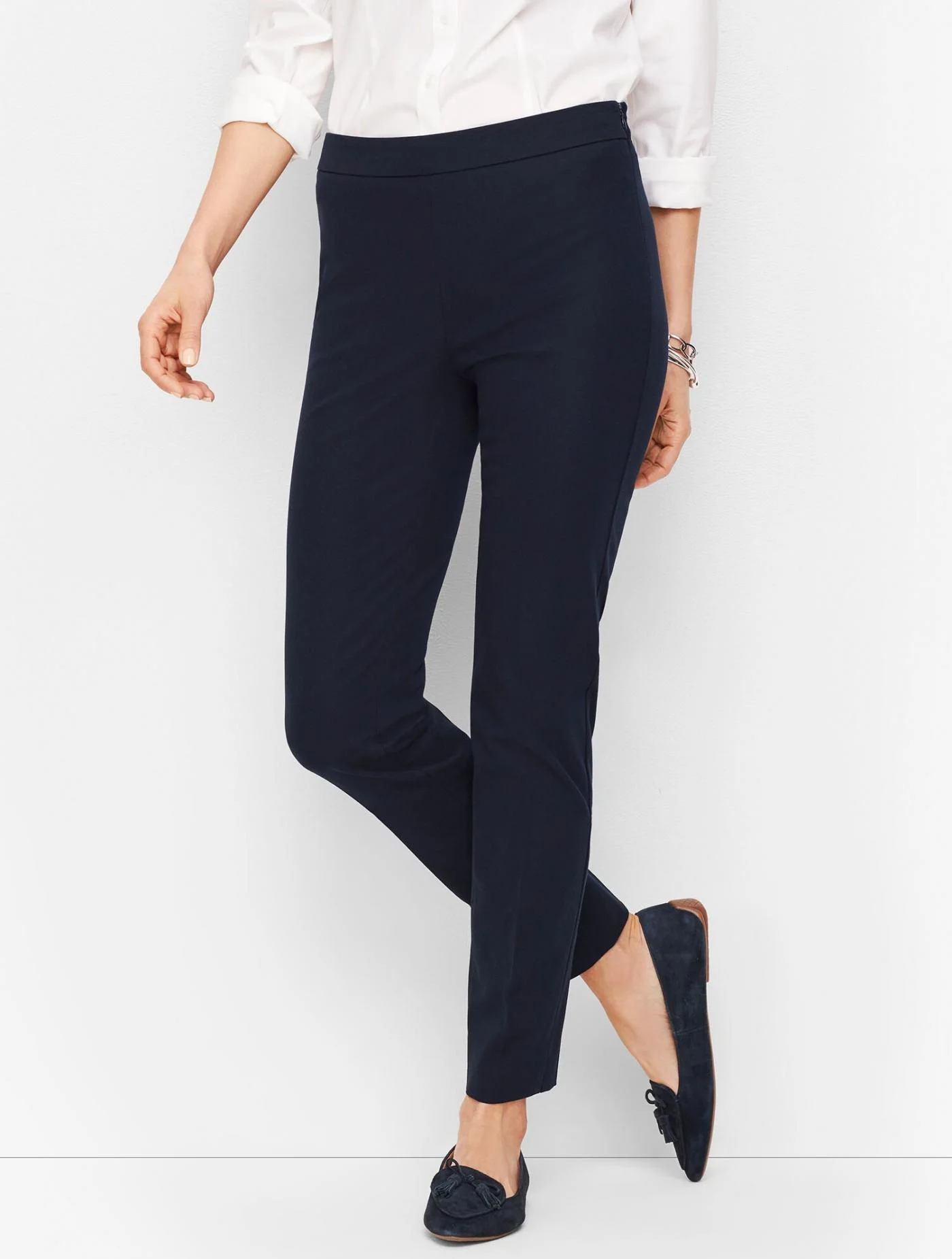 Pants | Talbots Chatham Ankle Pants &#8211; Solid INDIGO &#8211; Talbots Womens