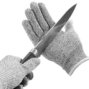 0677 Anti Cutting Resistant Hand Safety Cut-Proof Protection Gloves (Multicolour)