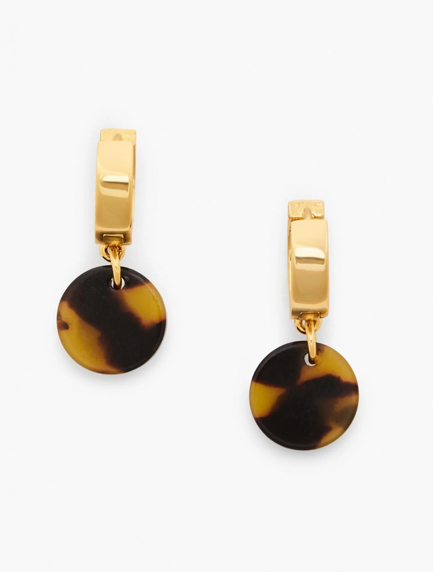 Jewelry | Tortoise Disk Earrings TORTOISE/GOLD &#8211; Talbots Womens