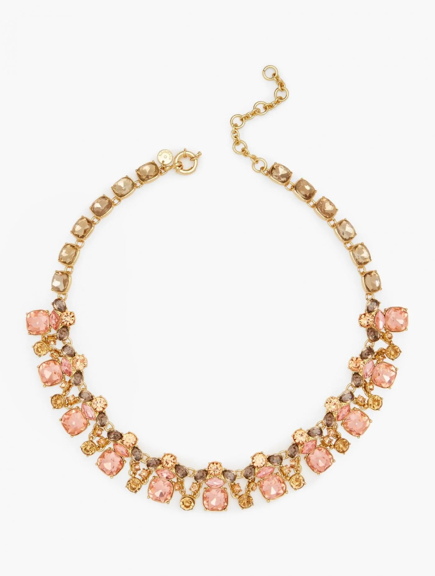 Jewelry | Champagne Crystal Statement Necklace ACORN MULTI &#8211; Talbots Womens