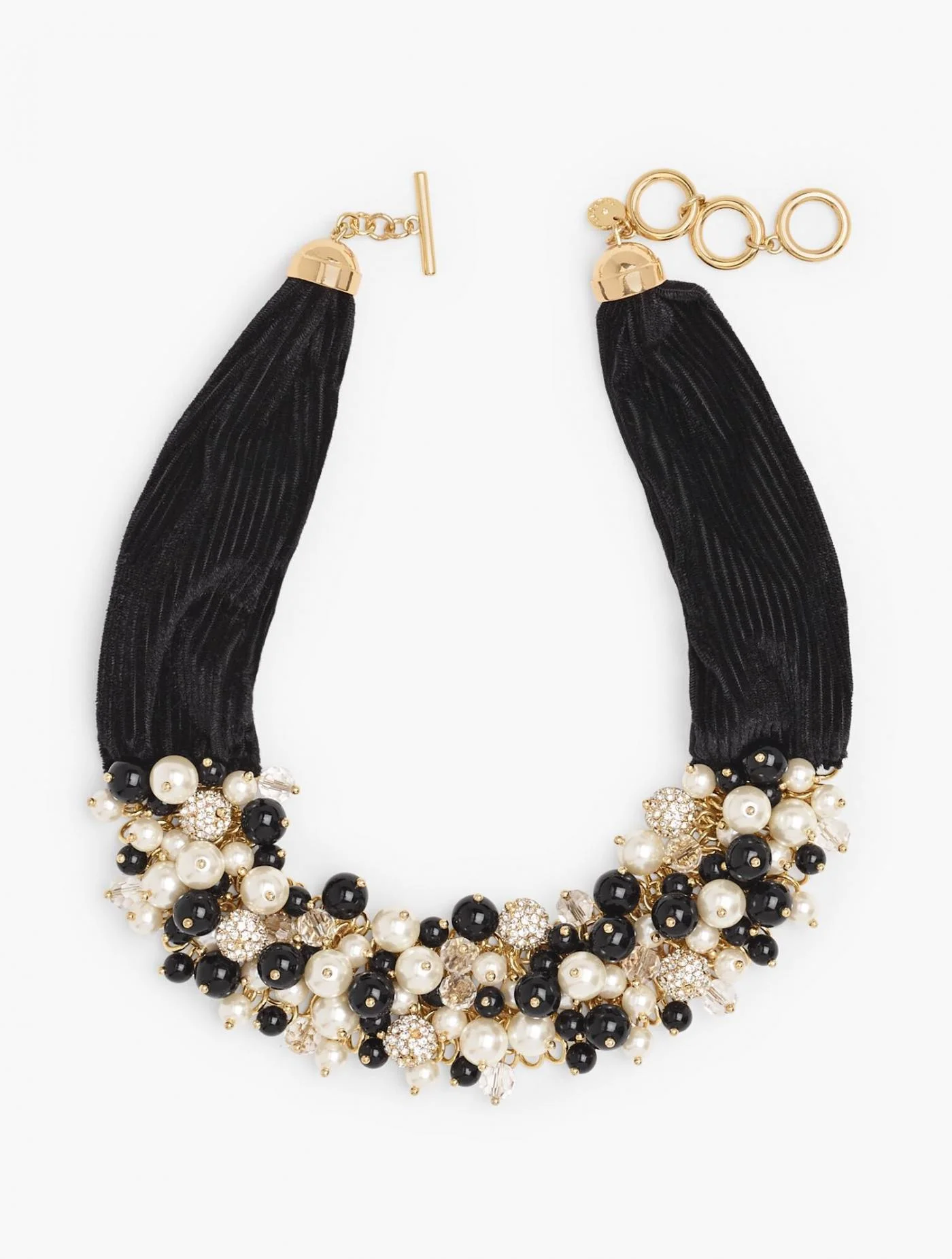 Jewelry | Velvet Statement Necklace BLACK MULTI &#8211; Talbots Womens