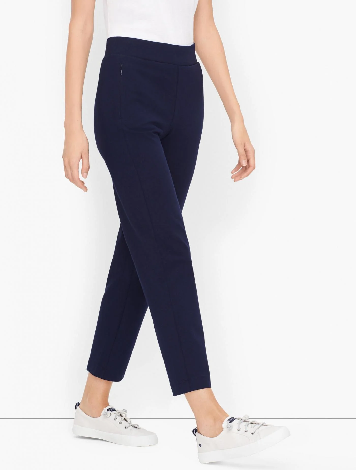 Pants | Everyday Yoga Ankle Pants INDIGO BLUE &#8211; Talbots Womens