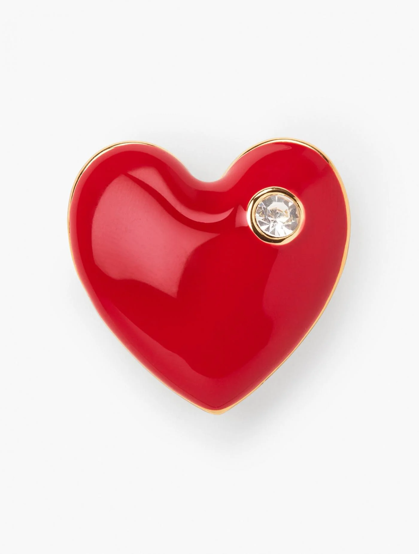 Jewelry | Enamel Heart Brooch RED POP MULTI &#8211; Talbots Womens