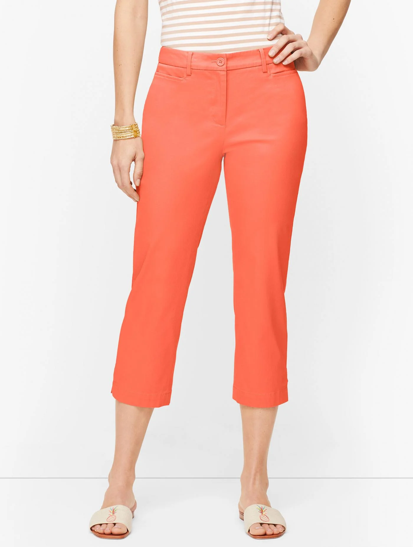 Pants | Perfect Skimmers &#8211; Curvy Fit SUNLIT CORAL &#8211; Talbots Womens