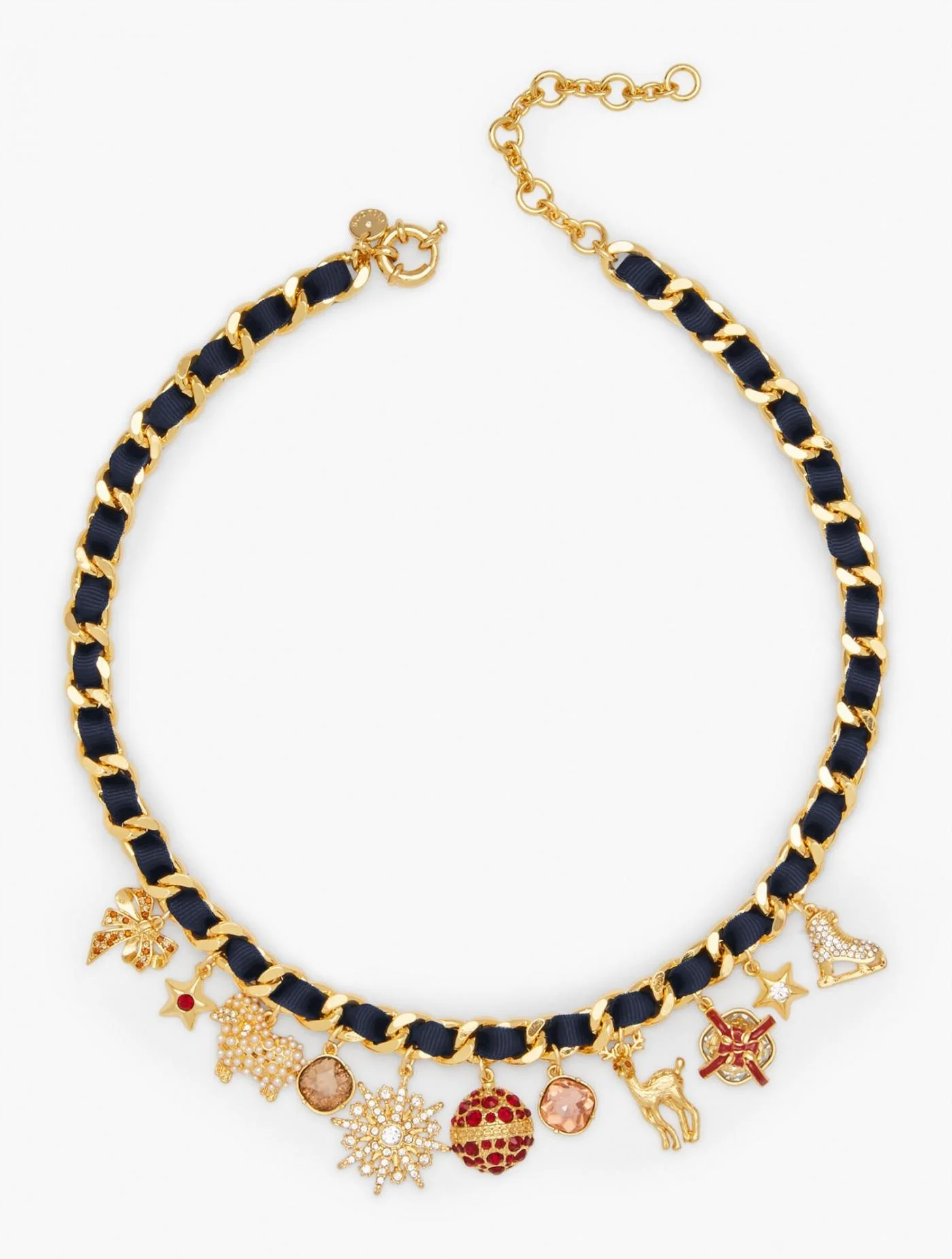 Jewelry | Winter Charms Statement Necklace INDIA INK MULTI &#8211; Talbots Womens