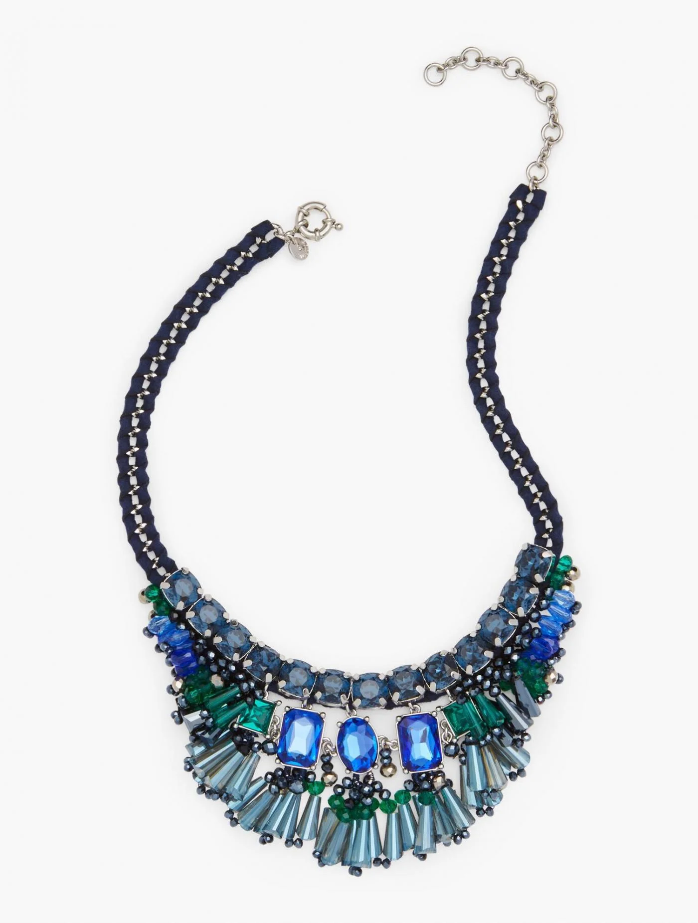 Jewelry | Deep Blue Sea Statement Necklace INDIA INK MULTI &#8211; Talbots Womens