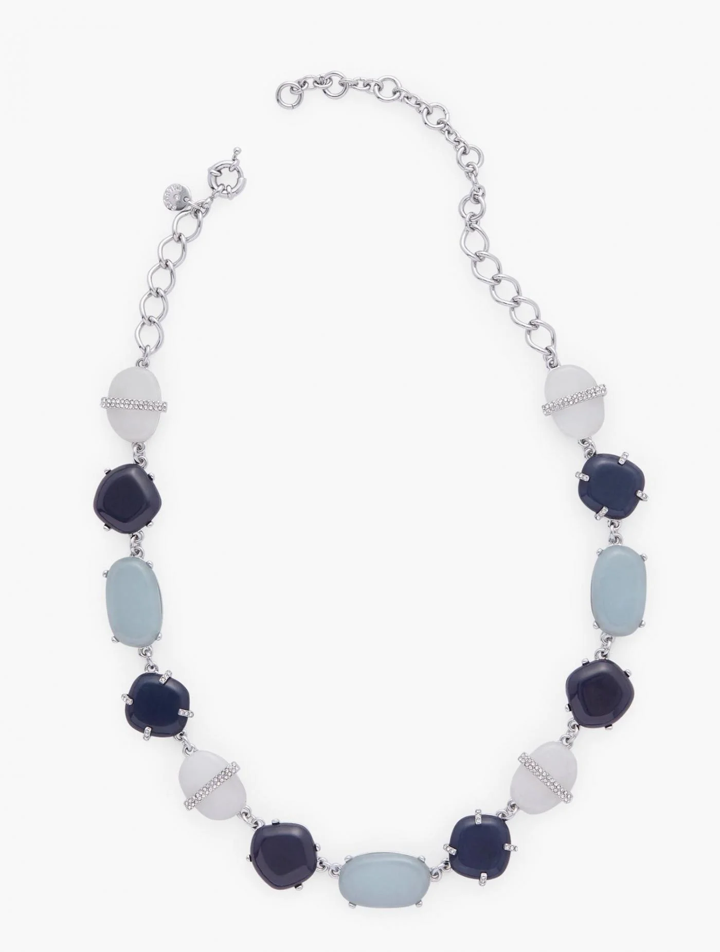 Jewelry | Smooth Stones Necklace CORSICA SEA MULTI &#8211; Talbots Womens