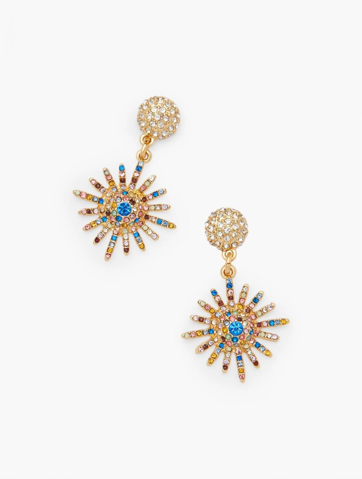 Jewelry | Pav&eacute; Burst Earrings AZALEA MULTI &#8211; Talbots Womens