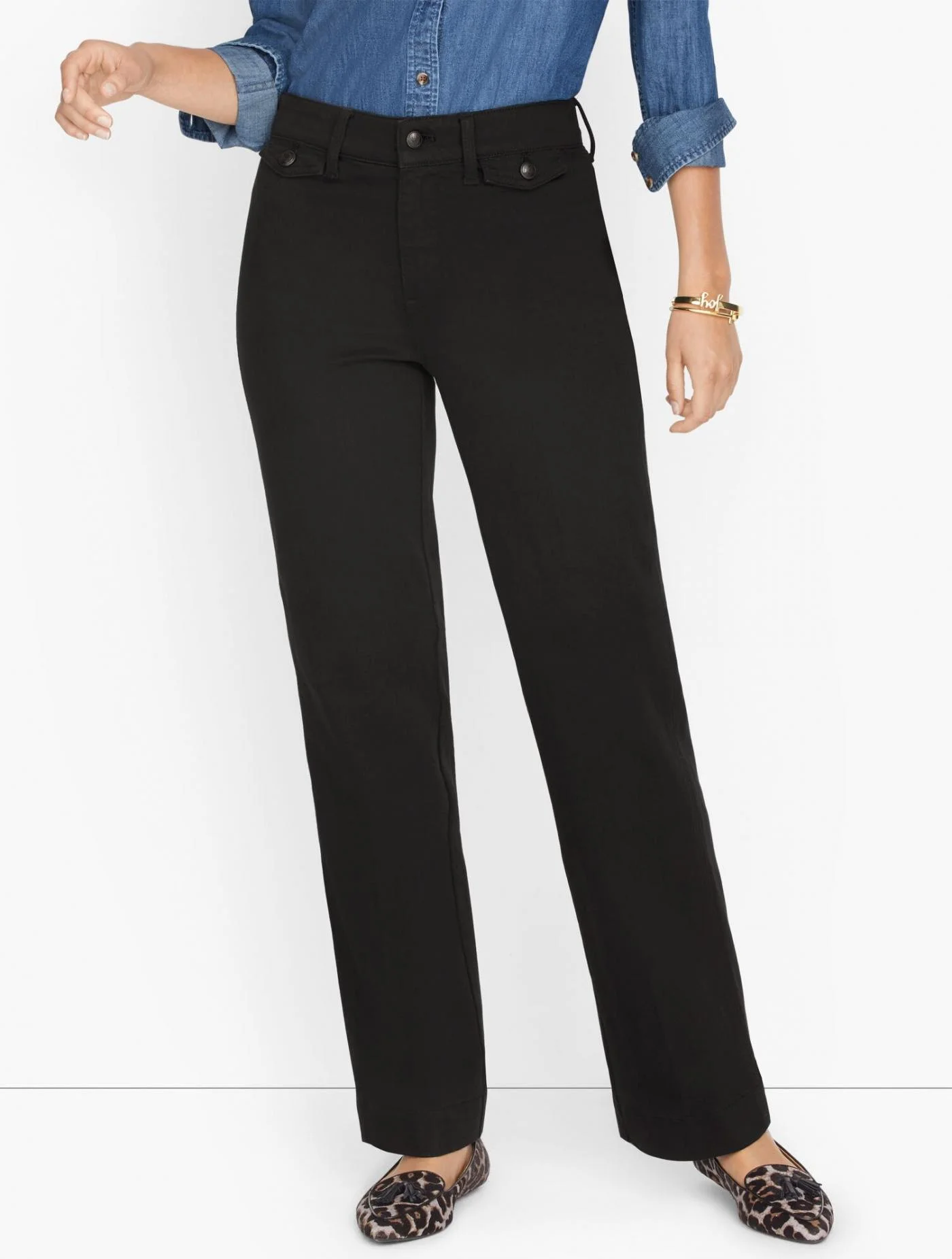 Jeans | Trouser Jeans &#8211; Black BLACK &#8211; Talbots Womens