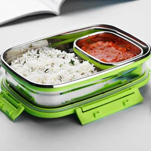 8133 Ganesh Junior Stainless Steel Lunch Pack for Office & School Use