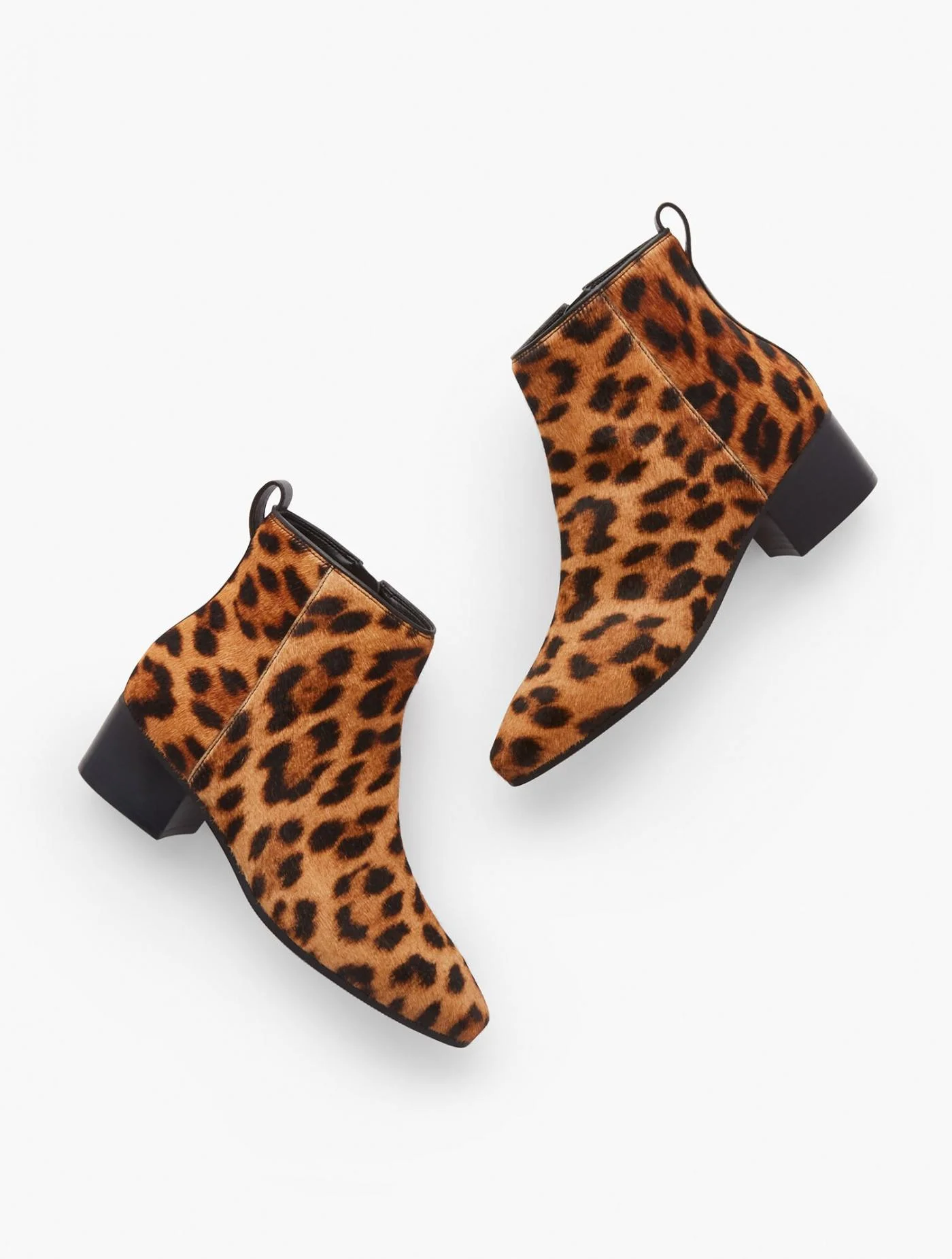 Boots | Dakota Ankle Boots &#8211; Calf Hair CLASSIC LEOPARD &#8211; Talbots Womens