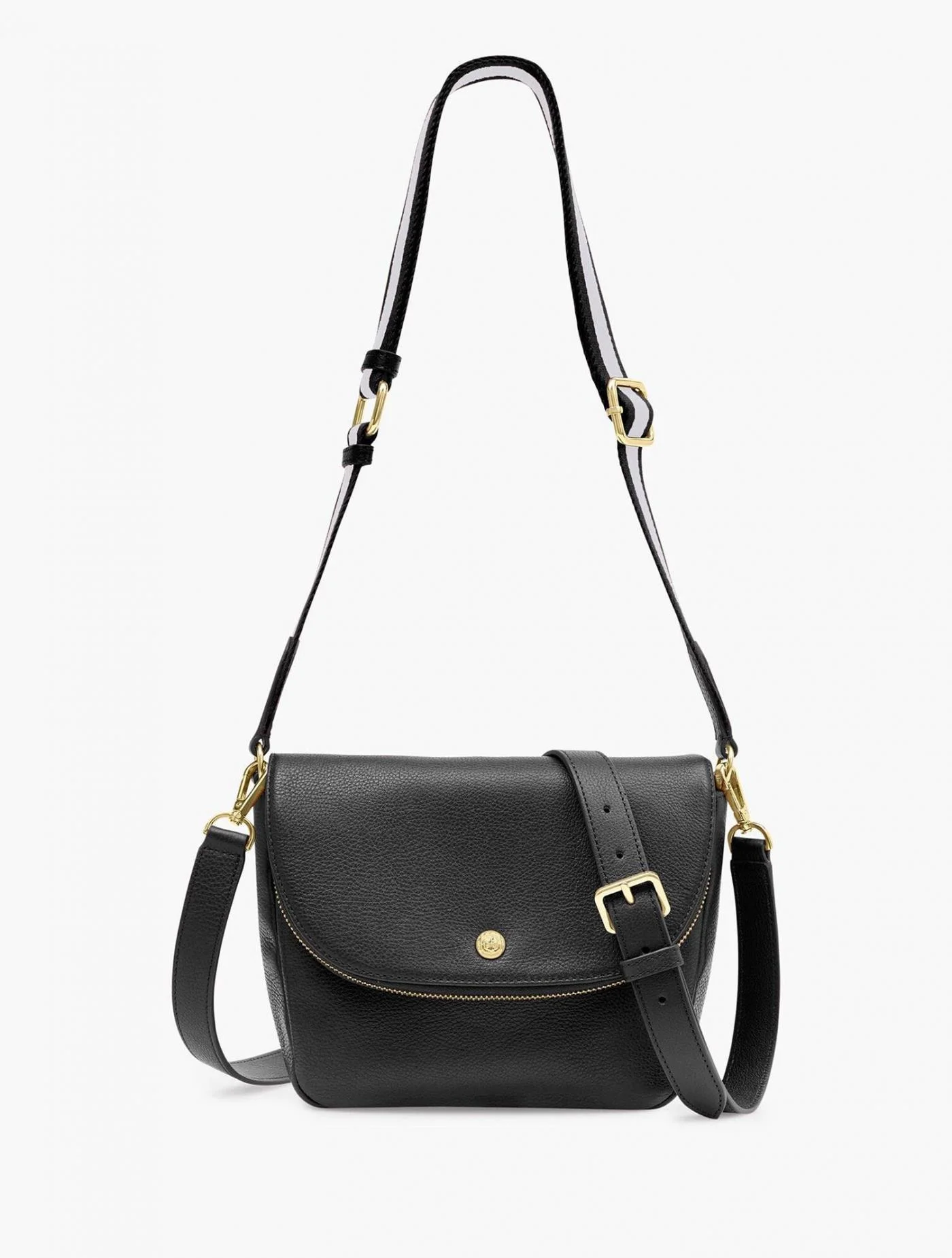 Handbags | Webbed Strap Crossbody Bag BLACK &#8211; Talbots Womens